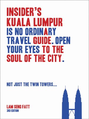 cover image of Insider's Kuala Lumpur